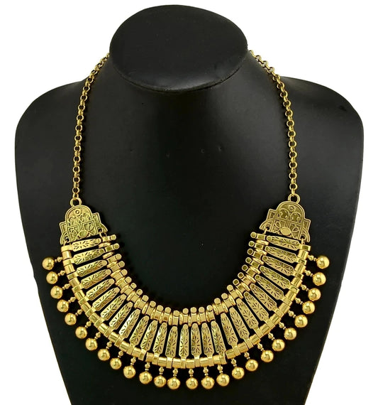 Gypsy Bohemian Hippie Collar Necklace