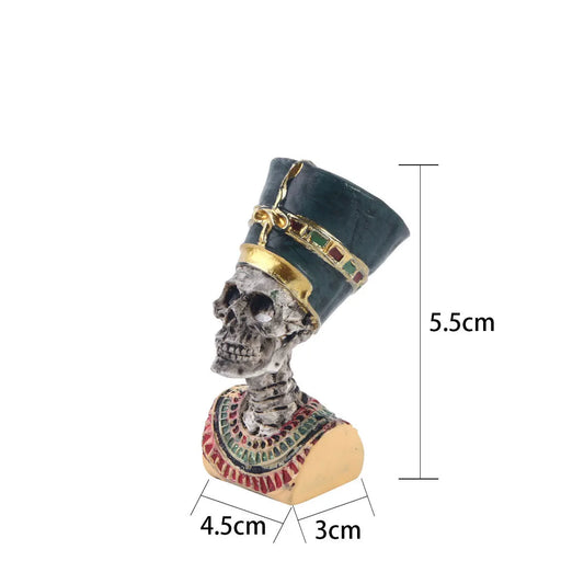 Cleopatra Skull Mummy Sculpture