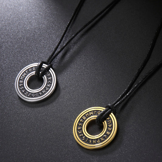 Vintage Nordic Rune Necklace