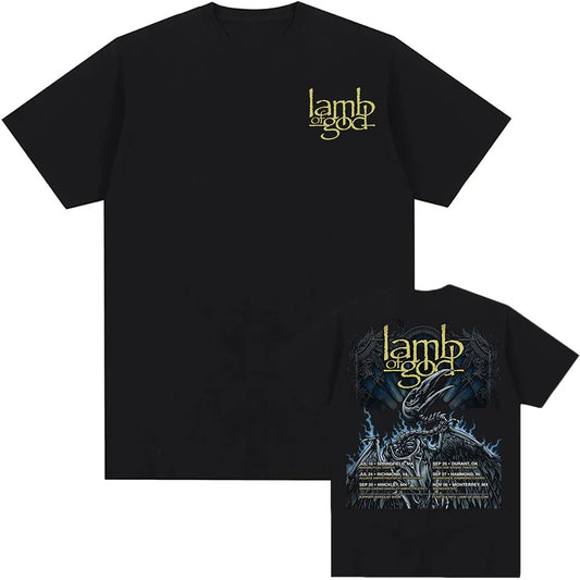 Lamb of God Tour 2025 New T-Shirt