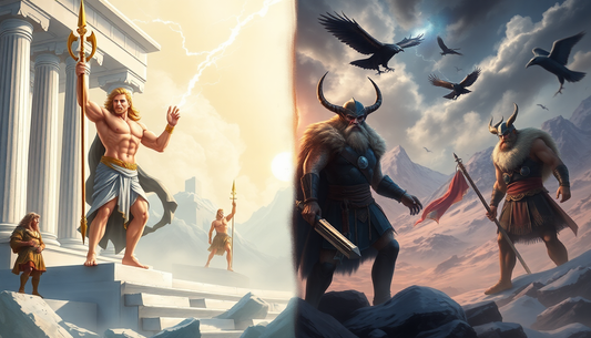 Greek vs Norse Mythology: Key Differences in Culture & Style