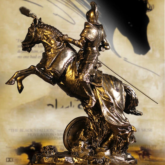 Vintage Warrior Armor Sculpture