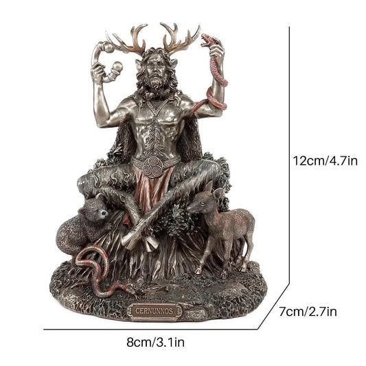 Cernunnos Sitting Statue