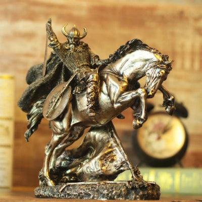 Vintage Warrior Armor Sculpture