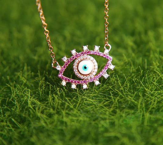 NEW Authentic Turquoise Turkish Evil Eye Necklace