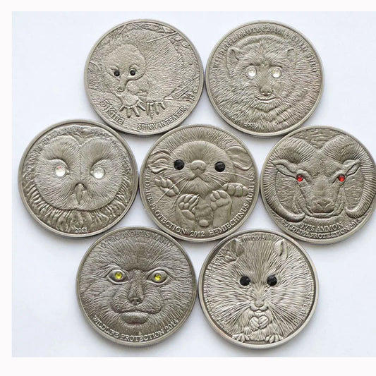 Mongolia Wildlife Protection Coin Set