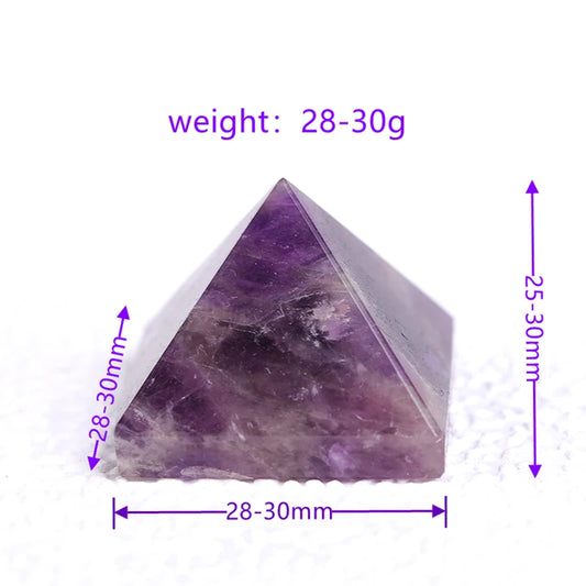 Natural Dream Amethyst Pyramid