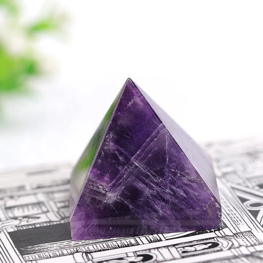 Natural Dream Amethyst Pyramid