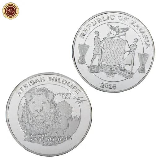 African Wildlife Challenge Coin