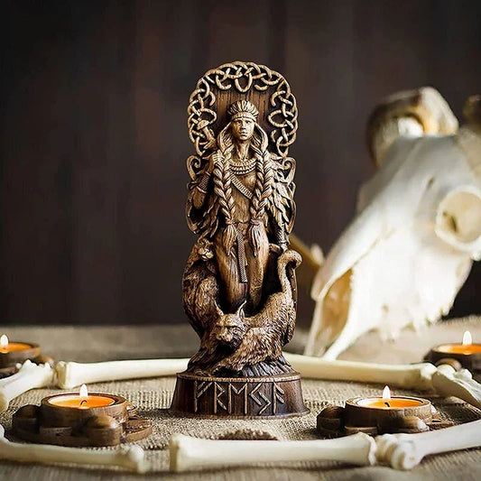 Viking Gods & Goddesses Sculpture