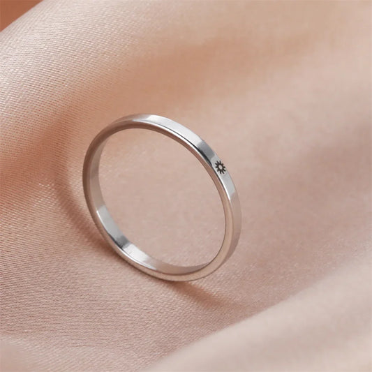 Skyrim Sun & Moon Couple Rings
