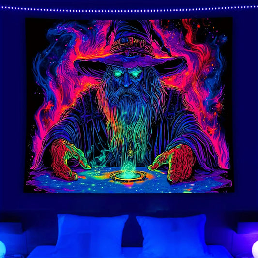 VIKAMA Magic Wizard Tapestry