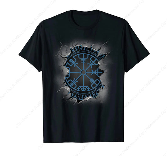 Viking Vegvisir Compass Crow Nordic