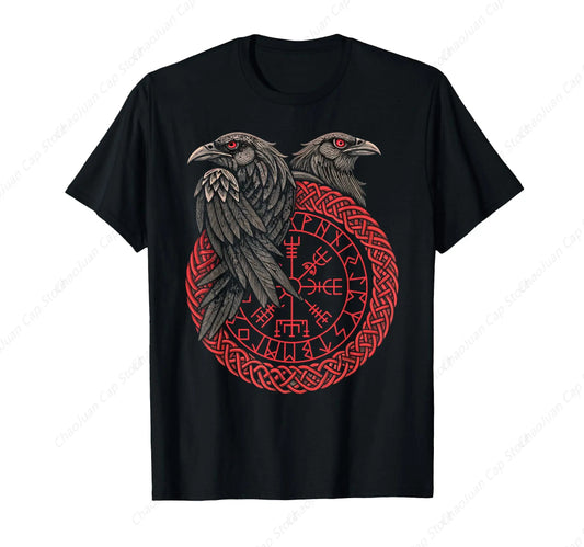 Retro Viking Compass Vegvisir