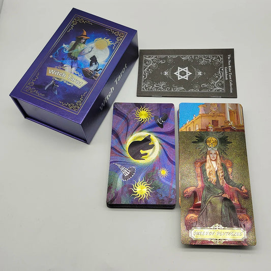 Gold Foil Rider Waite Tarot