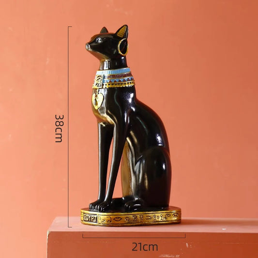 Egyptian Animal God Resin Statue Bookend