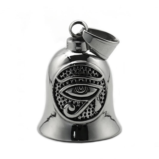 Egyptian Eye of Horus Bell Pendant