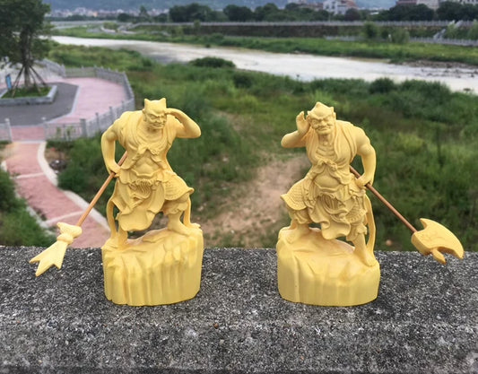 Hand-Carved Wooden Thousand-Mile Eye