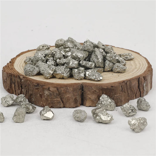 Natural Pyrite Crystal Mini Chips