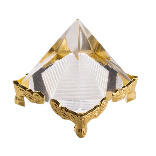 Triangle Scripture Pyramid Ornament