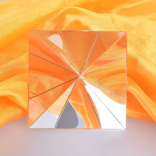 Triangle Scripture Mini Crystal Pyramid