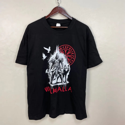 Valhalla Odin Wolf and Raven