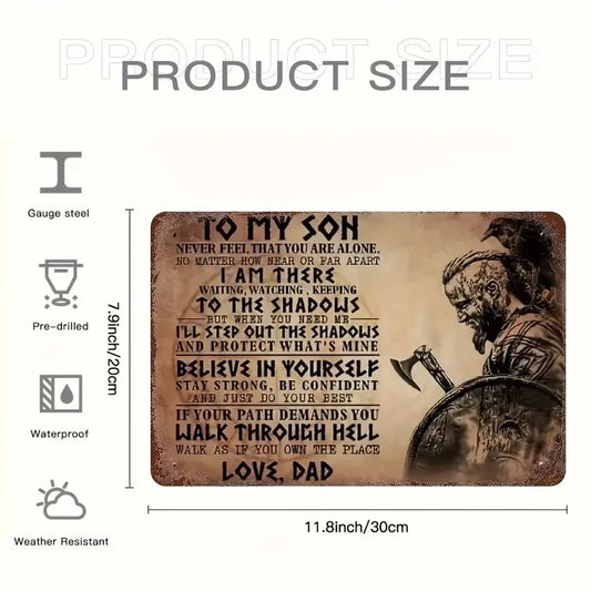 VikingRetroArt™ Durable Hand-Painted Wall Art