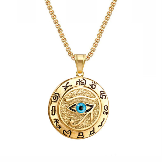 Ancient Egypt Eye of Horus Pendant Necklace