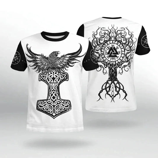 Viking Myth Valhalla Totem T-Shirts