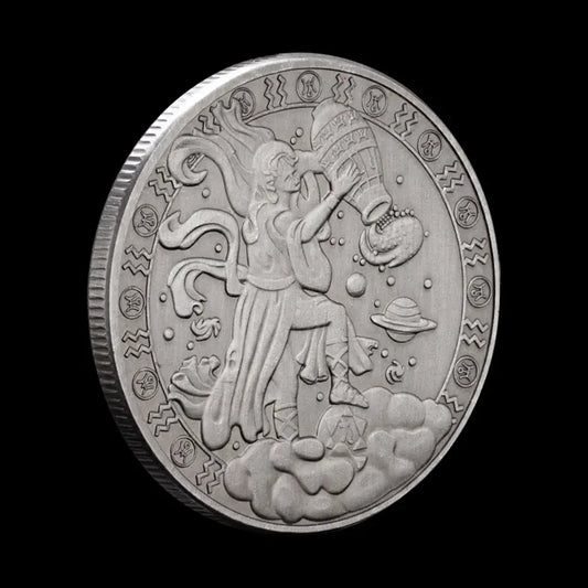 Ancient Silver Commemorative Coin