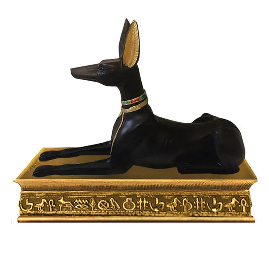 Resin Egyptian Sun God Anubis
