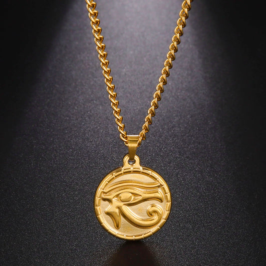 Skyrim Eye of Horus (Ra Udjat) Pendant Necklace