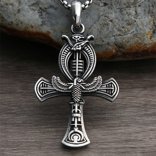 Vintage Ankh Cross Necklace