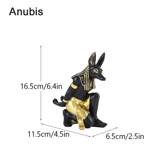 Egypt Anubis & Bastet God Wine Bottle Rack