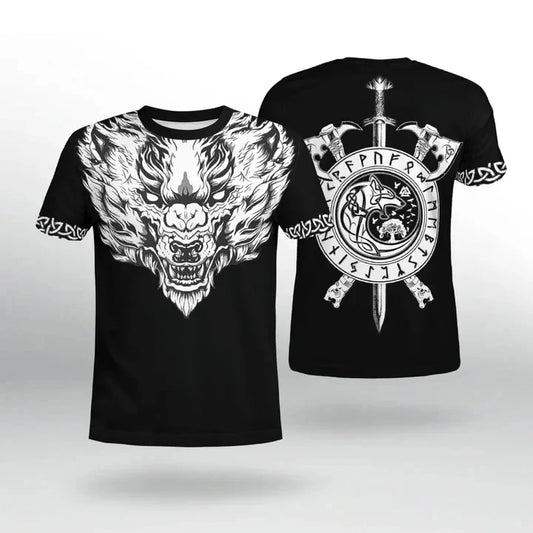 Viking Myth Valhalla Totem T-Shirts