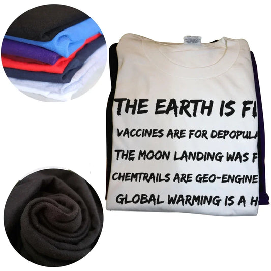 Funny Flat Earth T-Shirt