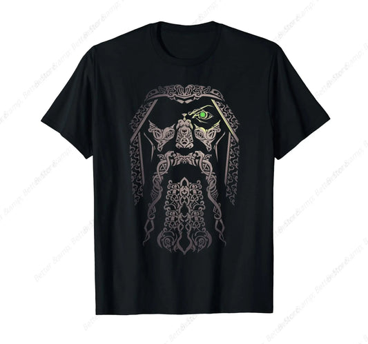 Odin On His Throne Norse Viking Mythology T-Shirt