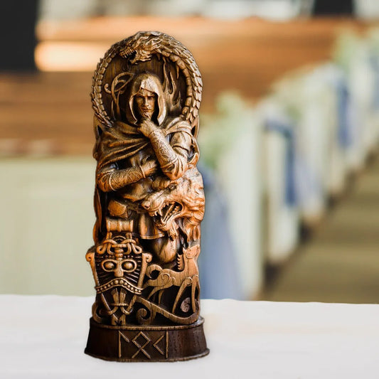 Nordic Gods Statue Set