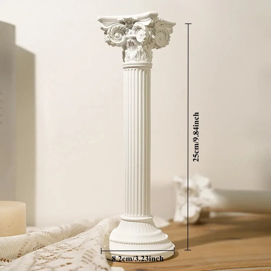 Roman Pillar & Greek Temple Ruins Ornament