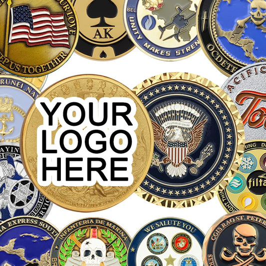 Custom Logo Challenge Coins