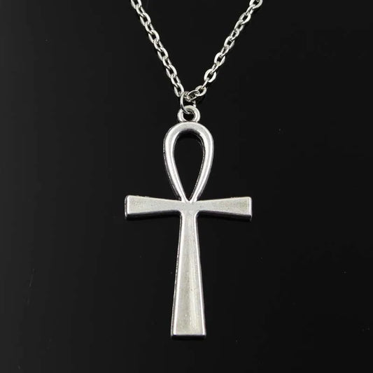 Simple Classic Egyptian Ankh Cross Necklace