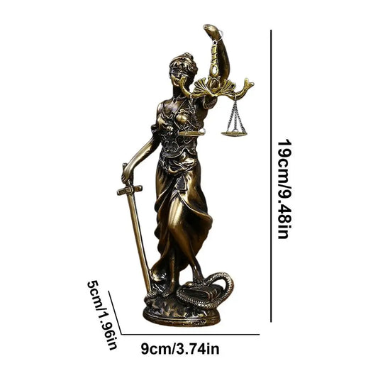 Justice Fairness Goddess Statue