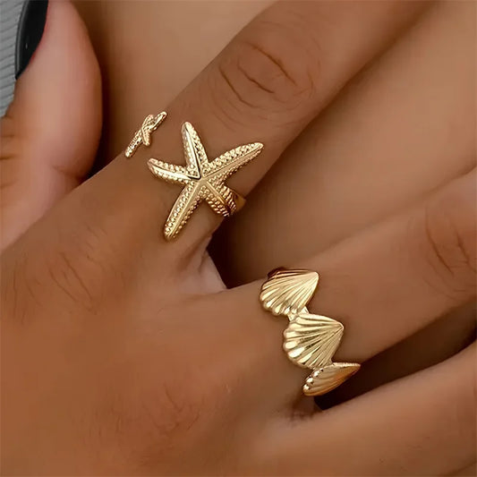 4 Pcs/Set Vacation Style Starfish