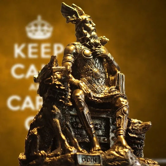 King of the Gods Odin Resin Statue