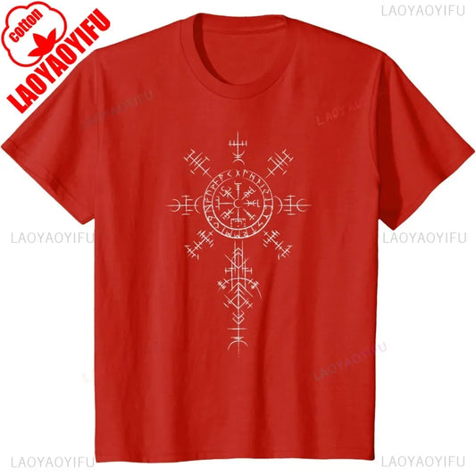 Retro Viking Vegvisir T-Shirt