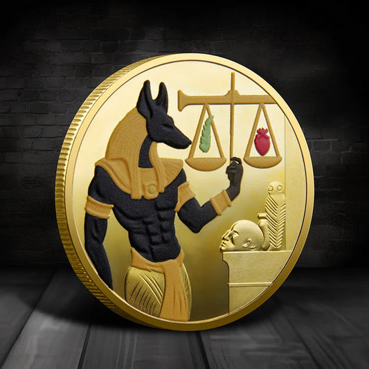 Anubis God of Death Commemorative Coin