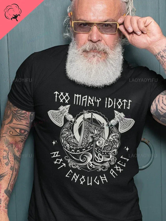 Chic Viking Axe Shirt