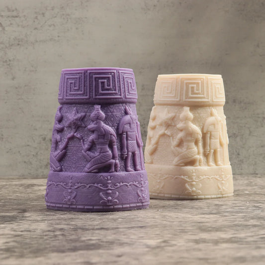 Anubis Relief Statue Candle Silicone Mold