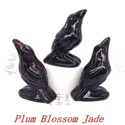 2" Raven Statue