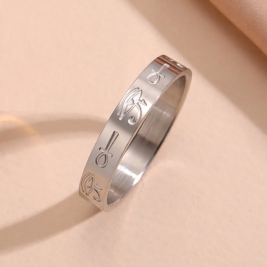 Skyrim Eye of Ra Ankh Cross Ring